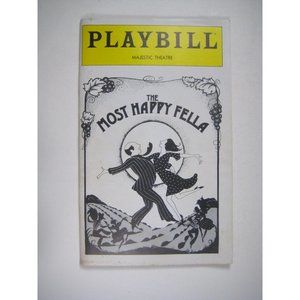 Giorgio Tozzi Sharon Daniels The Most Happy Fella Playbill October 1979 Loesser